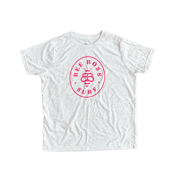 Bee Boss Surf Youth Icon Tee