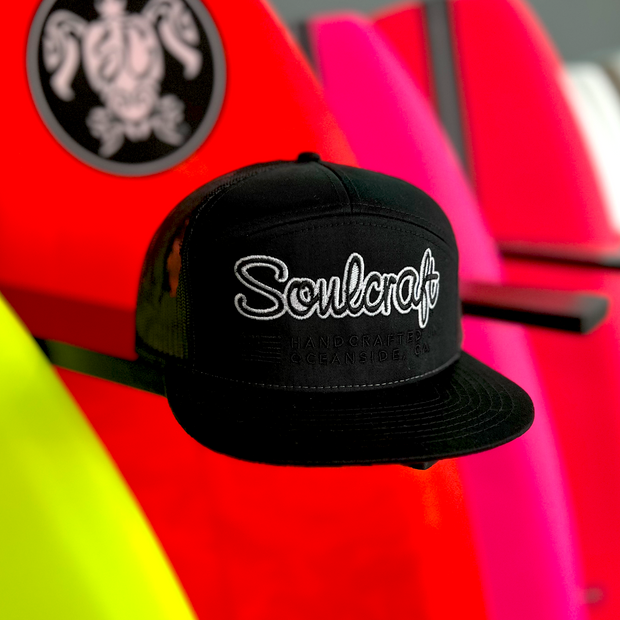 Cali Flat Bill Snap Back Hat Soulcraft Boarding
