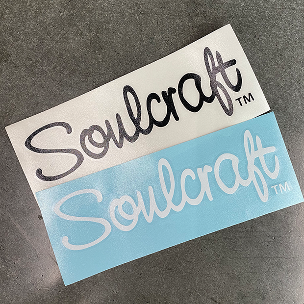 Soulcraft XL Window Decals